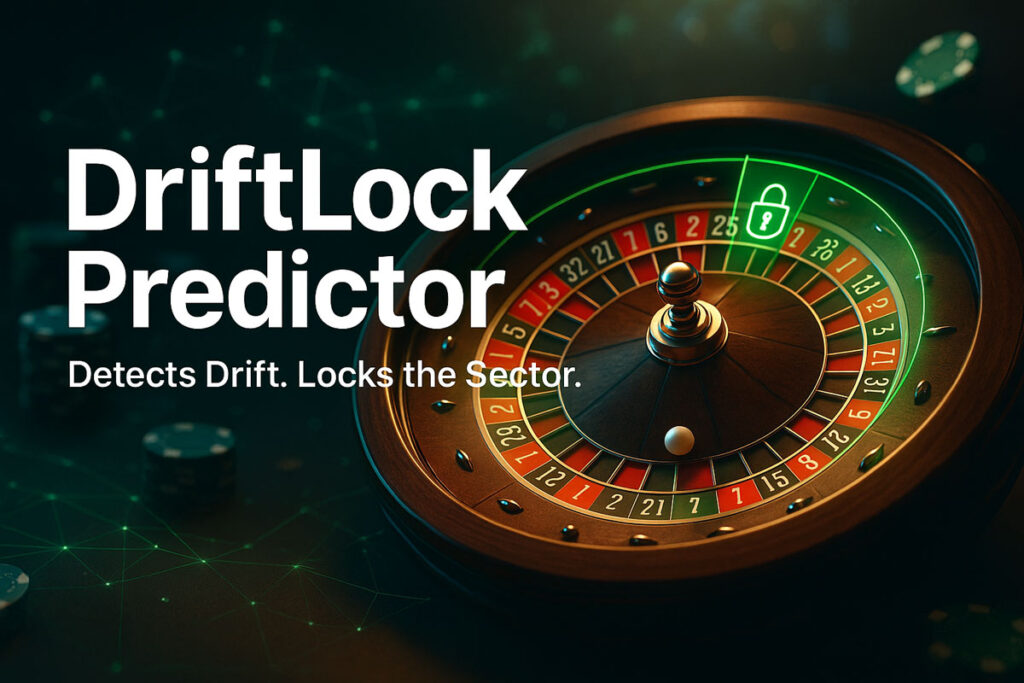 DriftLock Roulette Predictor Tool